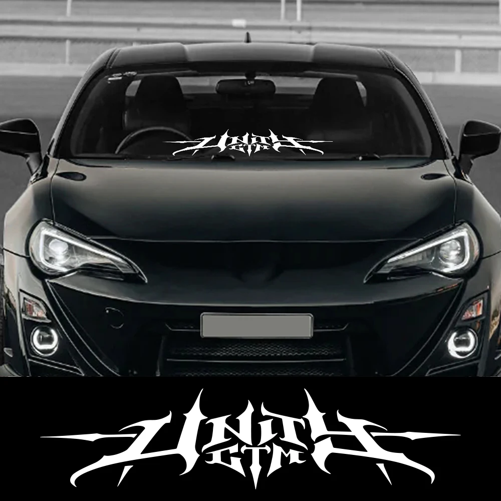 Streetwear Brand Stickers - Car Windshield Banner Sticker Rear Window