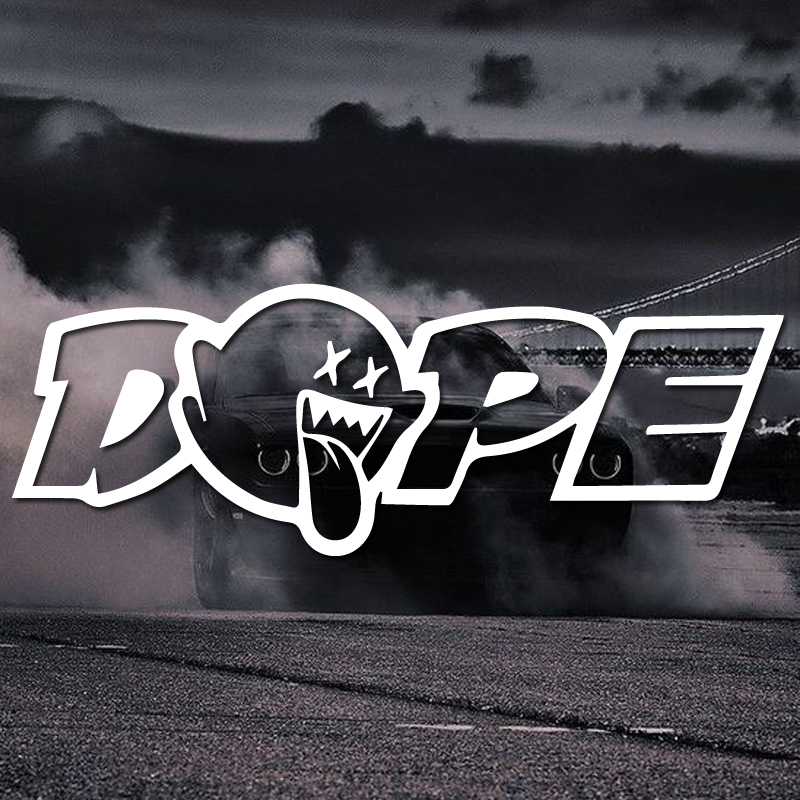 Streetwear Brand Stickers - “DOPE”Stickers,for a Unique and Personalized Look,high