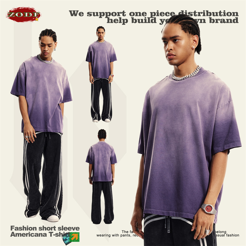 ZODF 2024 Summer Men Washed Gr – Streetwear Brand Tees Bewertung und Preis