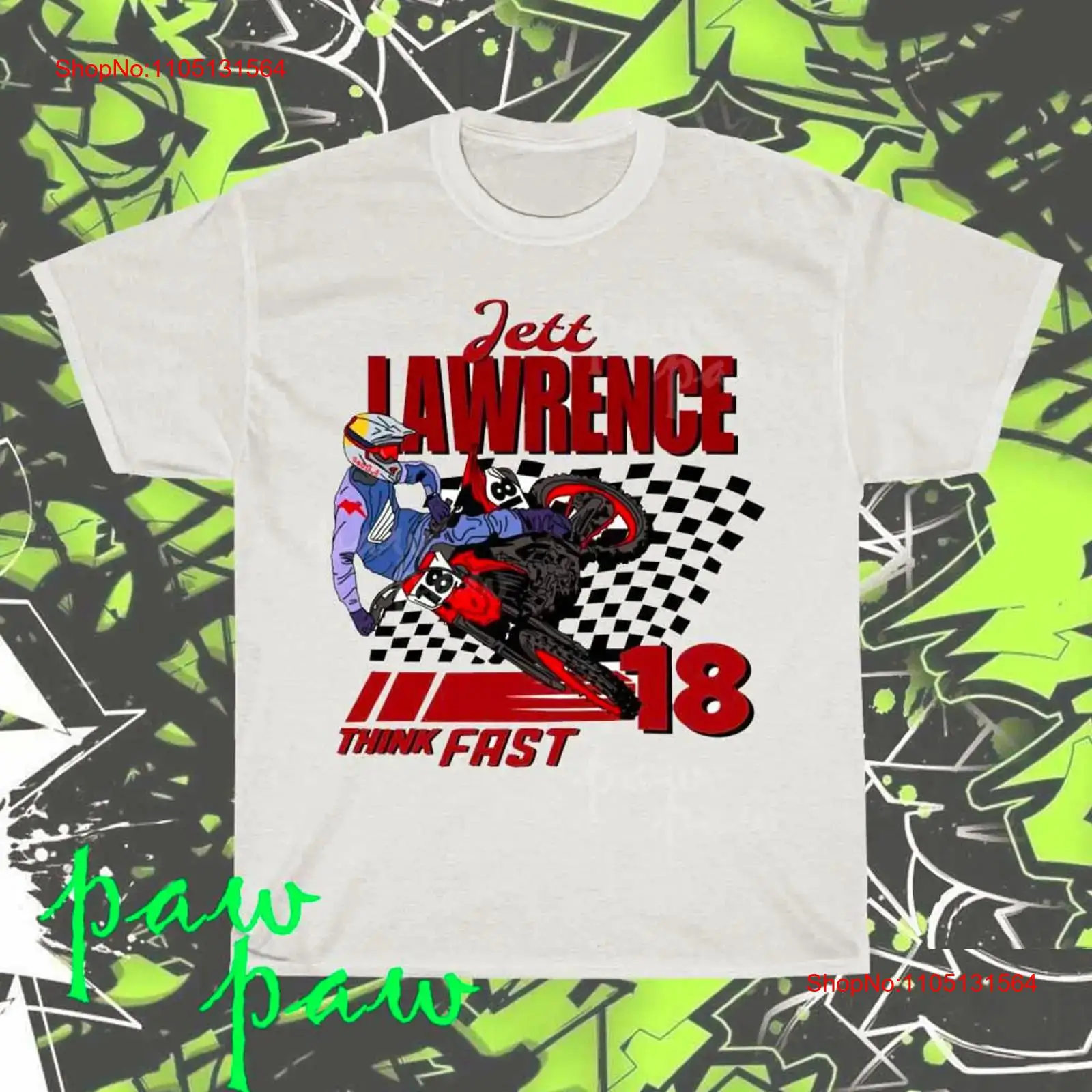 Brand New Jett Lawrence HD Log – Streetwear Brand Tees Bewertung und Preis