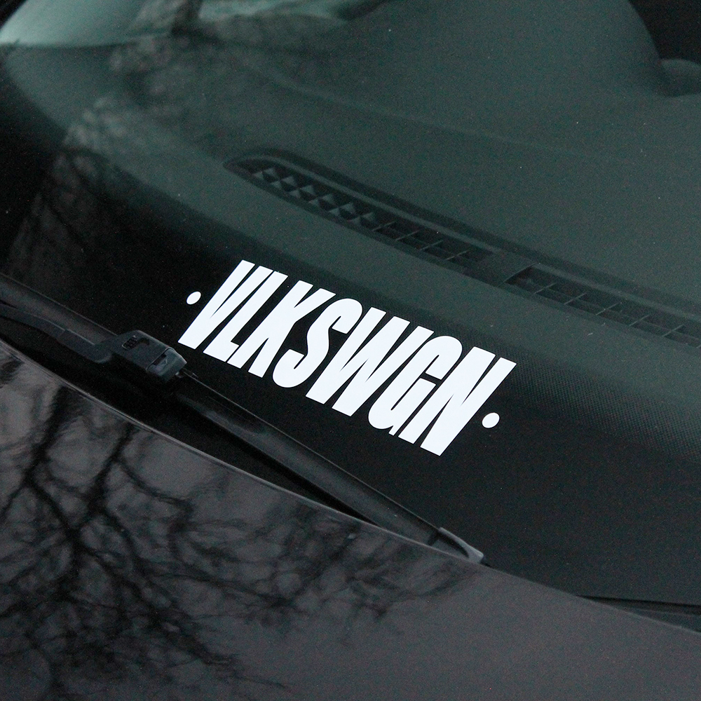 VLKSWGN Words Car Window Shiel – Streetwear Brand Stickers Bewertung und Preis