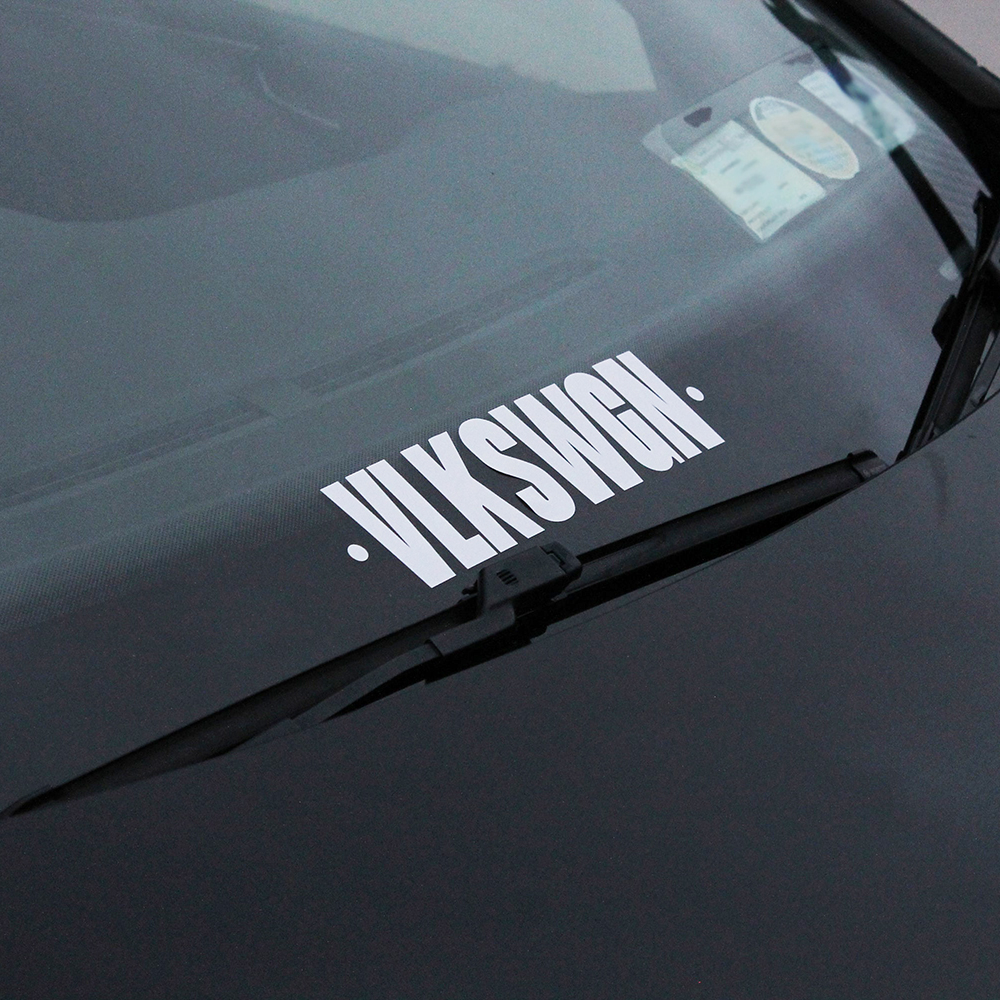 VLKSWGN Words Car Window Shiel – Streetwear Brand Stickers Bewertung und Preis
