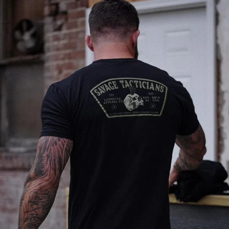 Fashion Brand Print Man T-shir – Streetwear Brand Tees Bewertung und Preis