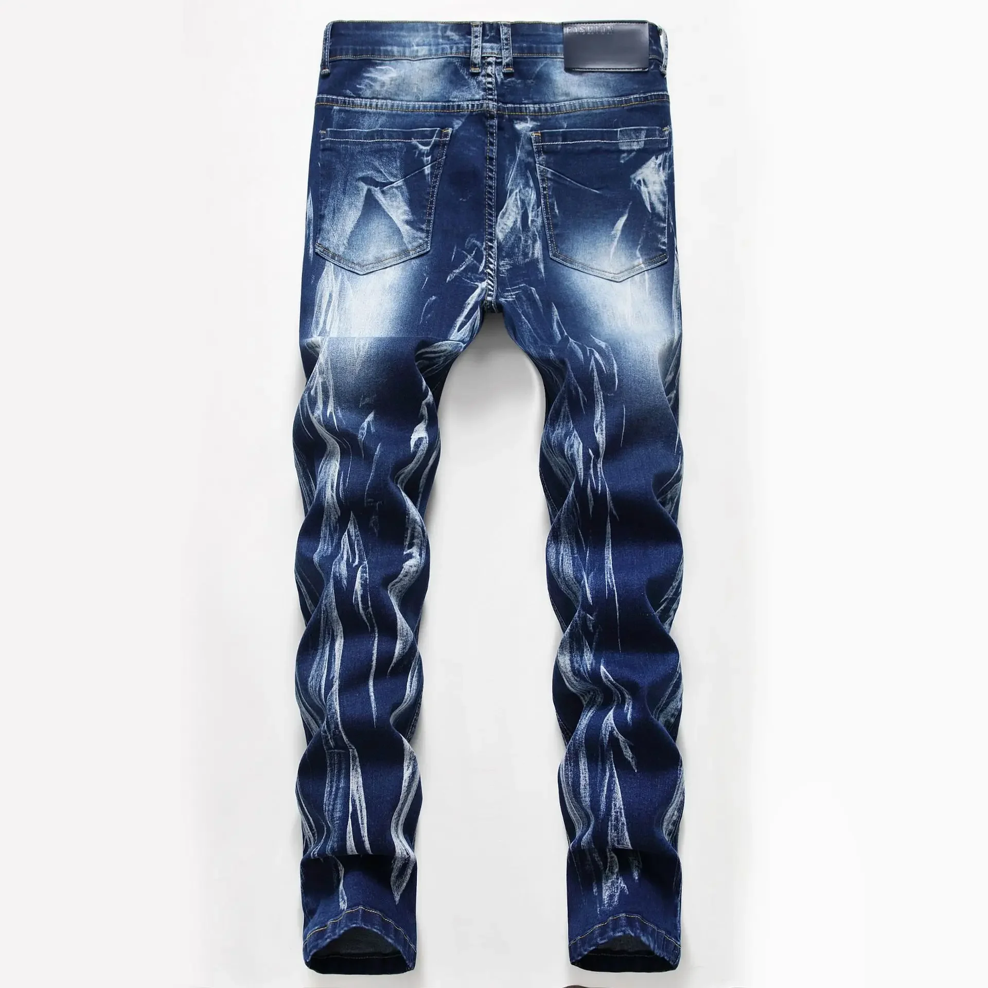 Fashion Print Men's Elasticity – Streetwear Brand Popular Bewertung und Preis