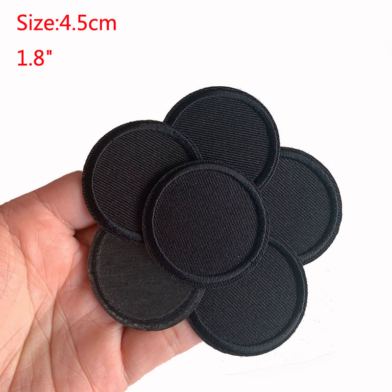 5Pcs Black Round Patches For C – Streetwear Brand Stickers Bewertung und Preis