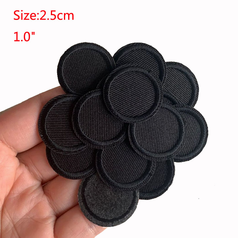 5Pcs Black Round Patches For C – Streetwear Brand Stickers Bewertung und Preis