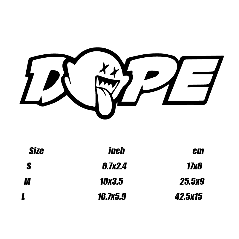 “DOPE”Stickers,for a Unique an – Streetwear Brand Stickers Bewertung und Preis