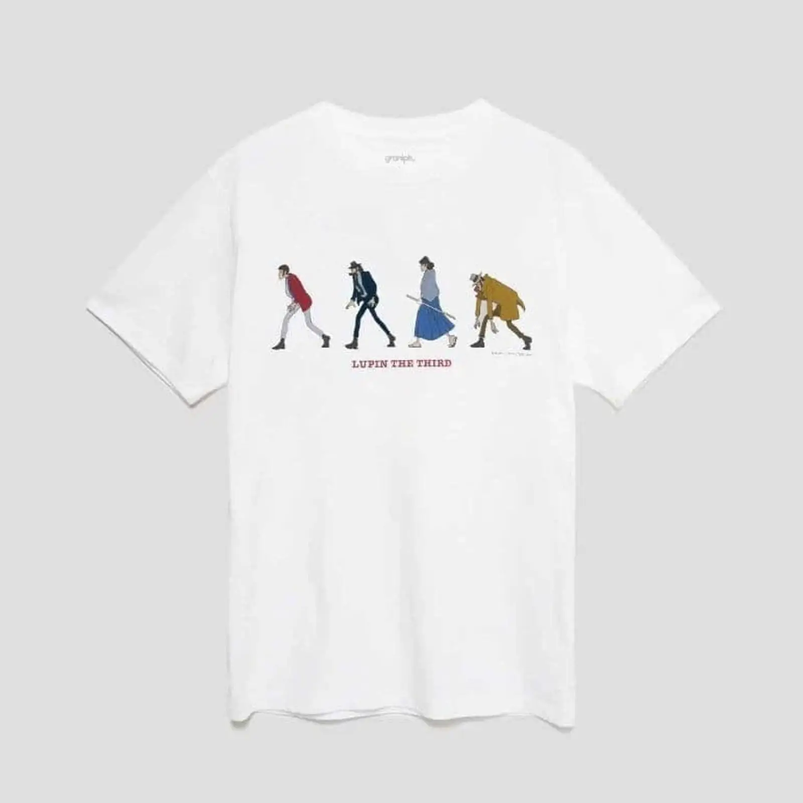 Graniph Lupin III T Shirt Größ – Streetwear Brand Designs Bewertung und Preis