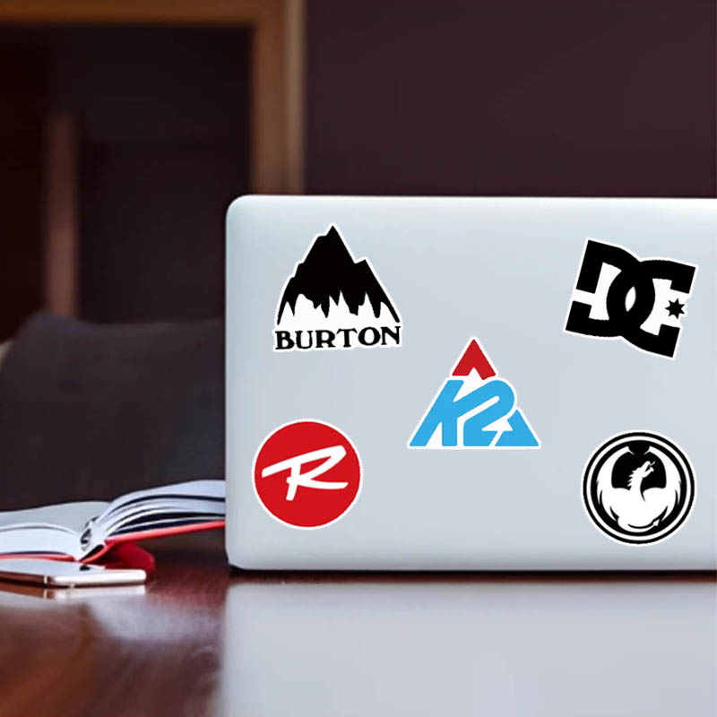 7 Pcs/Set Outdoor Skiing Brand – Streetwear Brand Stickers Bewertung und Preis