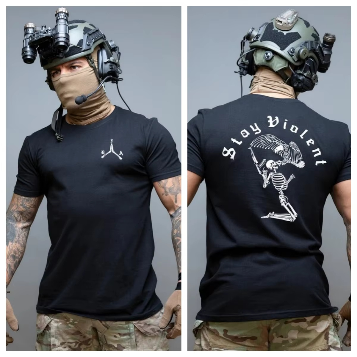 Brothers in Arms AMMO Military – Streetwear Brand Tees Bewertung und Preis