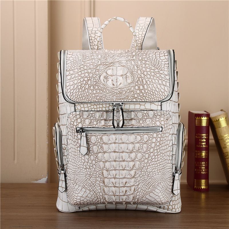 New Brand Alligator Genuine Le – Streetwear Brand Backpack Bewertung und Preis