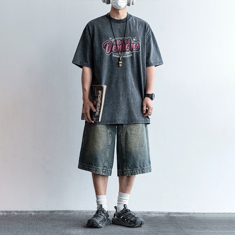 Heavyweight Washed Denim Short – Streetwear Brand Niche Bewertung und Preis