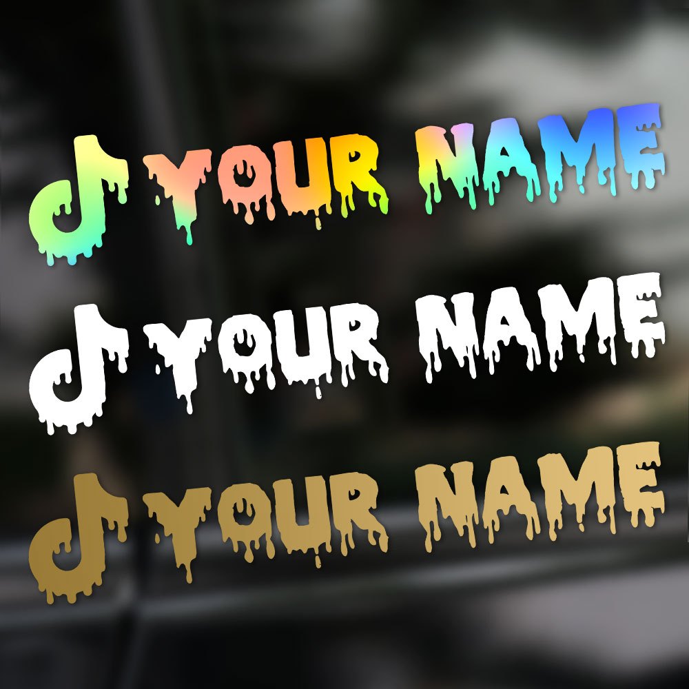 1pc Creative Fluid Art Letter  – Streetwear Brand Stickers Bewertung und Preis