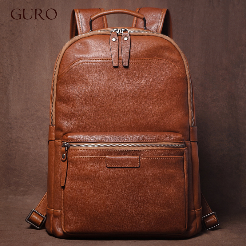 GURO Luxury Brand Real Leather – Streetwear Brand Backpack Bewertung und Preis