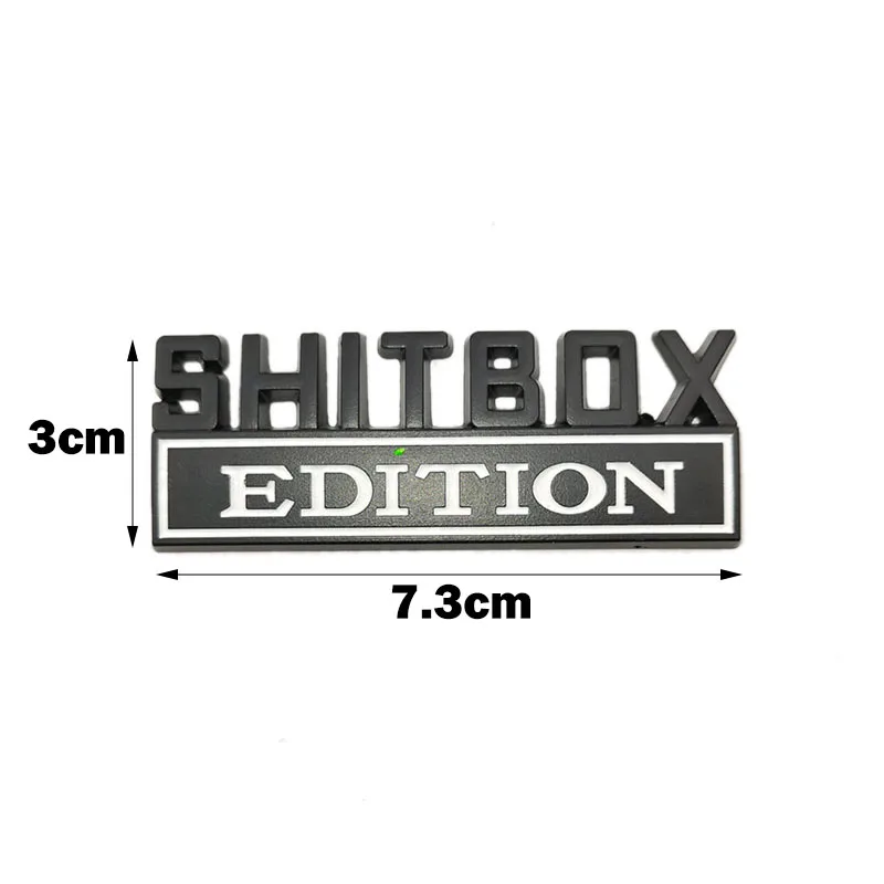 1Pcs 3D Chrome Black Red Metal – Streetwear Brand Stickers Bewertung und Preis